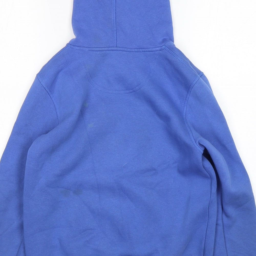 Converse Boys Blue  Cotton Pullover Hoodie Size 11 Years