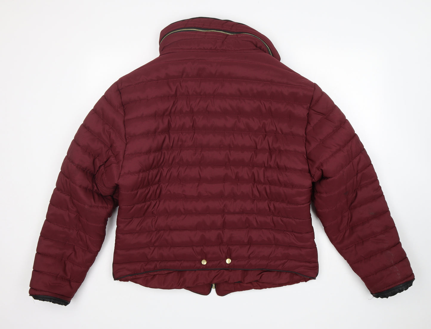 PRETTYLITTLETHING Womens Purple   Puffer Jacket Jacket Size 20