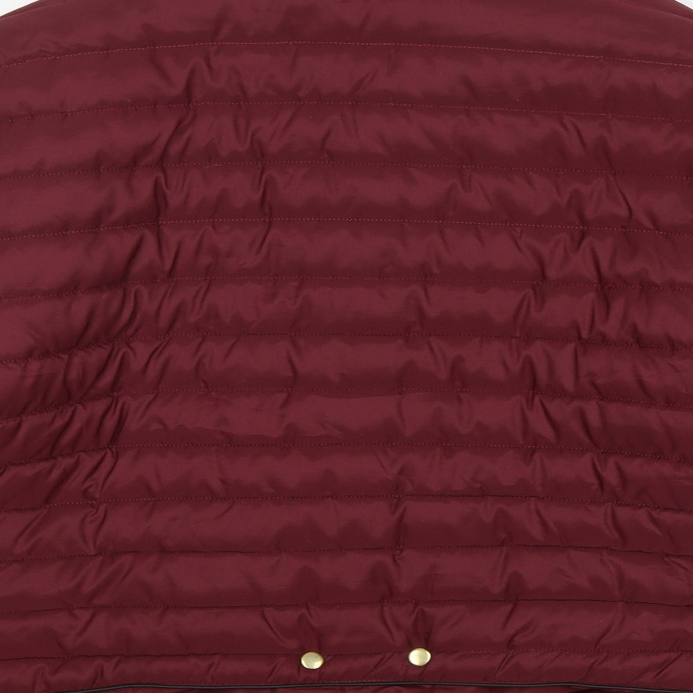 PRETTYLITTLETHING Womens Purple   Puffer Jacket Jacket Size 20