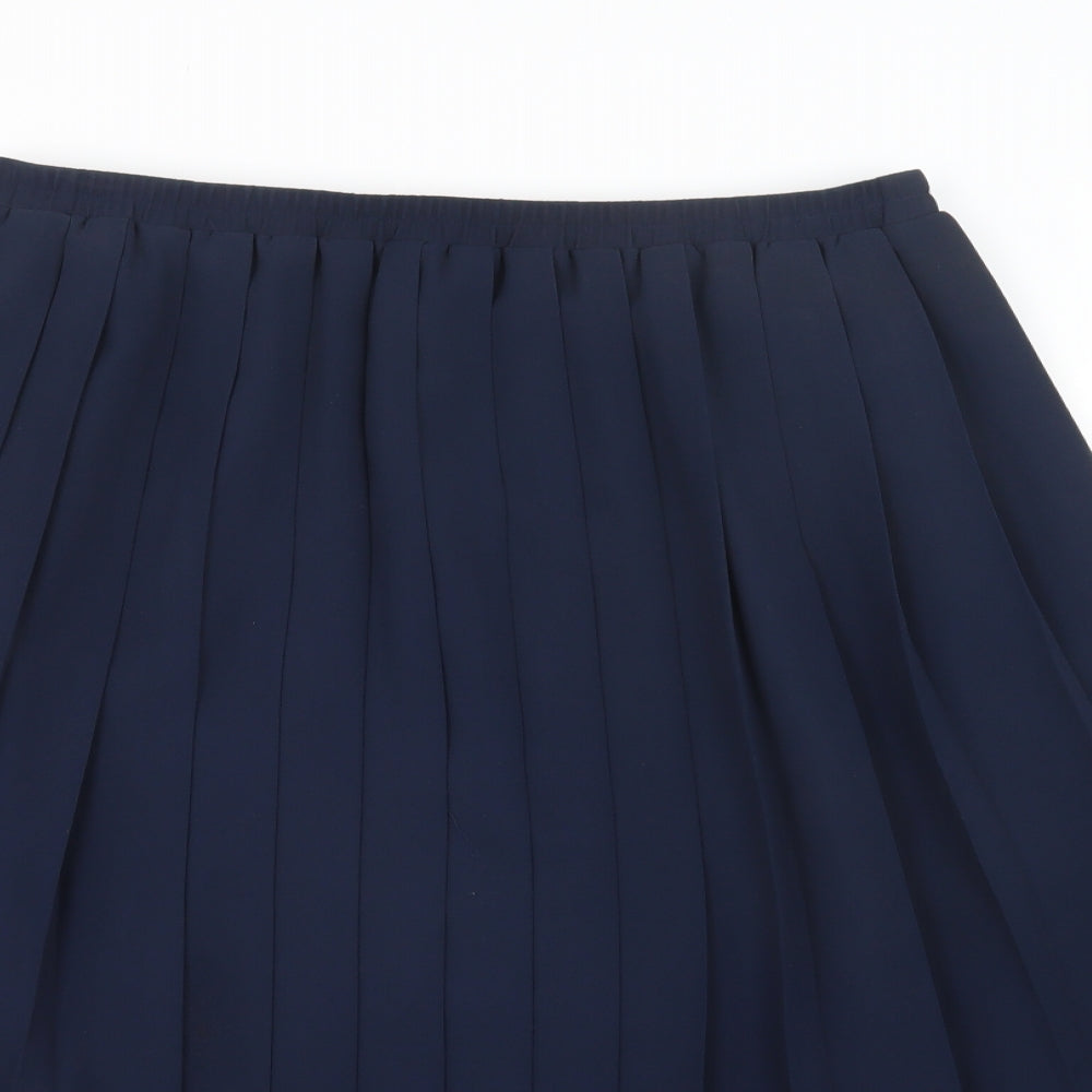 Eastex Womens Blue  Polyester A-Line Skirt Size 18