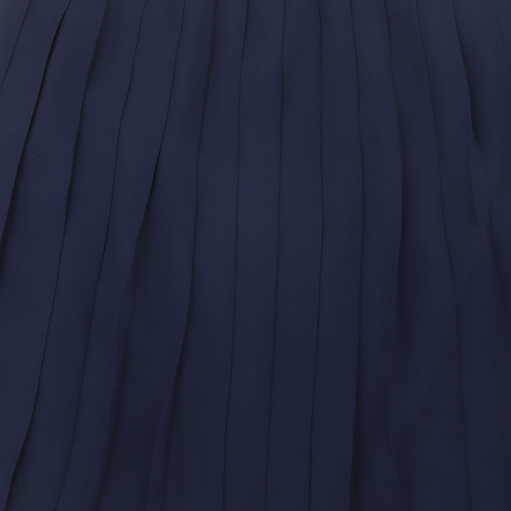 Eastex Womens Blue  Polyester A-Line Skirt Size 18