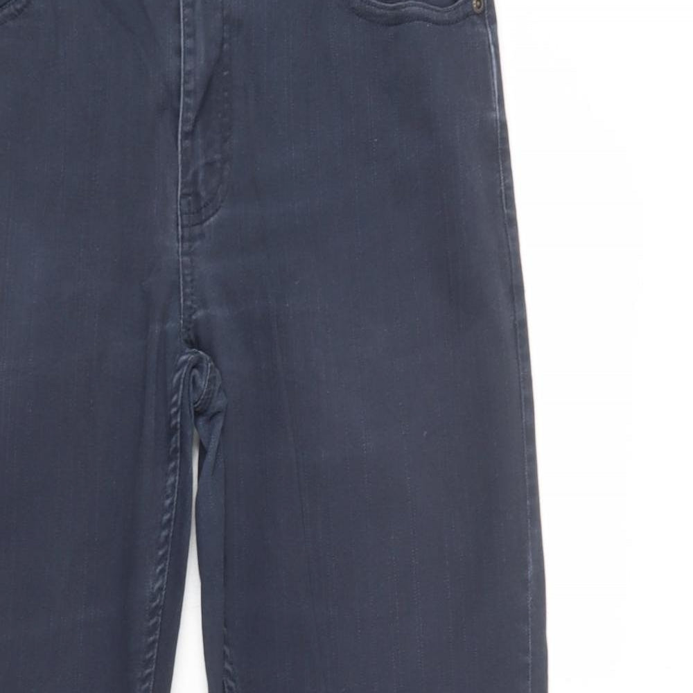 Matalan Mens Blue  Cotton Skinny Jeans Size 34 L31 in Regular Button