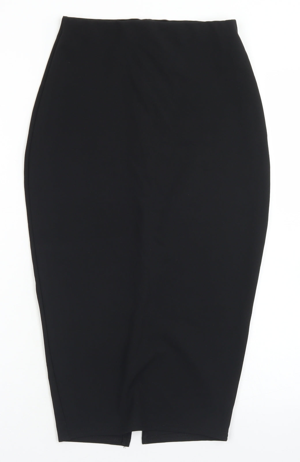Edge Street Womens Black  Polyester Straight & Pencil Skirt Size 8
