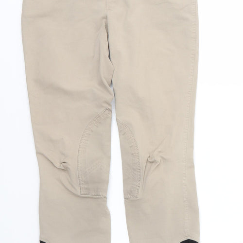 Horseware Womens Beige  Nylon Carrot Trousers Size 26 in L24 in Regular