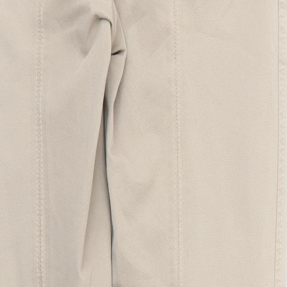 Horseware Womens Beige  Nylon Carrot Trousers Size 26 in L24 in Regular