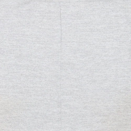IZABEL LONDON Womens Grey  Polyester Pullover Hoodie Size 10
