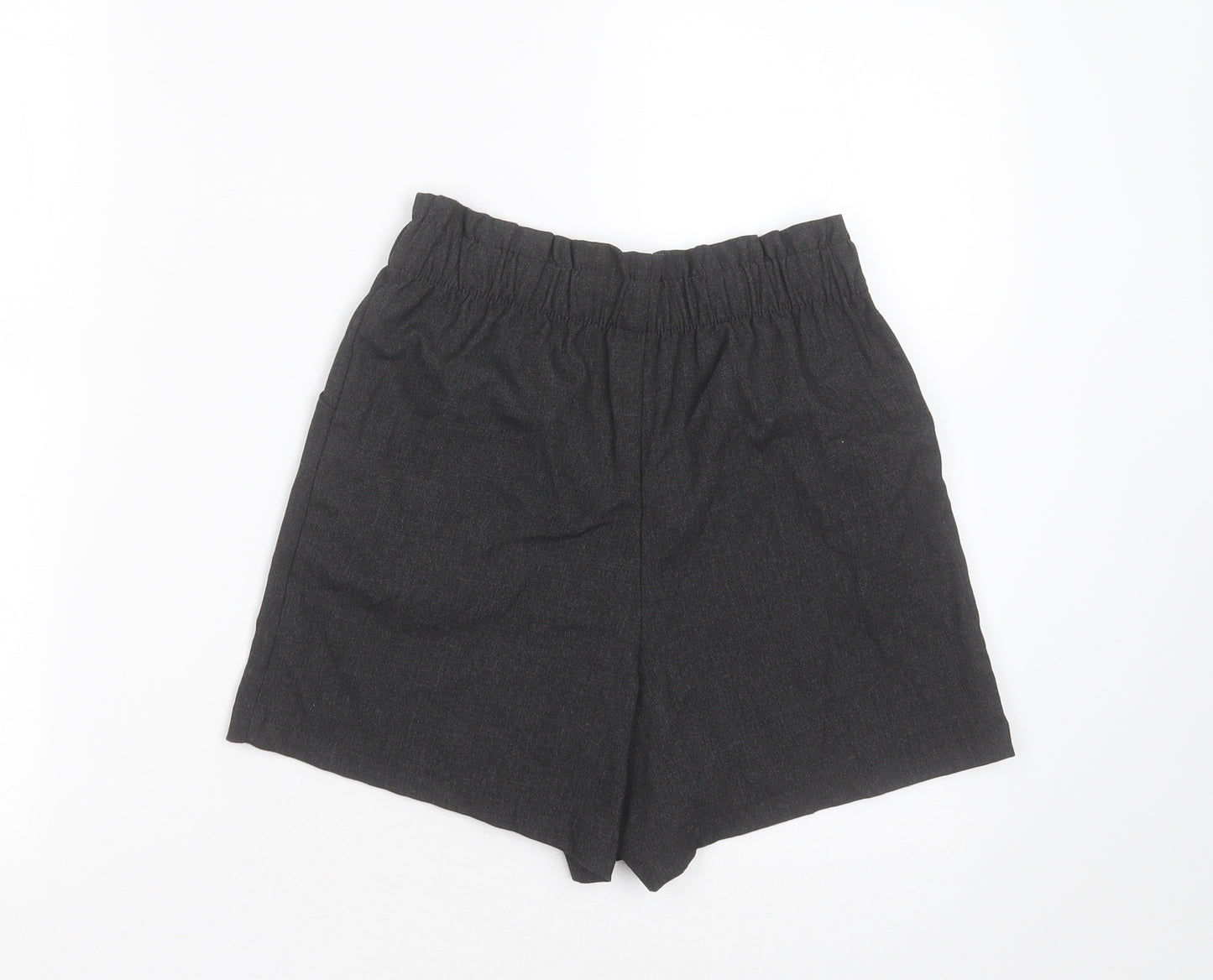 George Girls Grey  Polyester  Shorts Size 11-12 Years  Regular  - school
