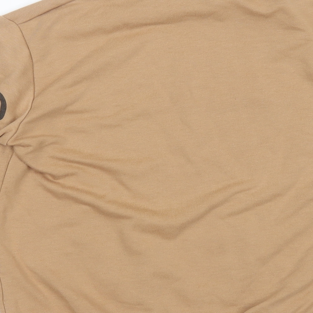 SheIn Girls Brown  Cotton Pullover Sweatshirt Size 11-12 Years   - bear