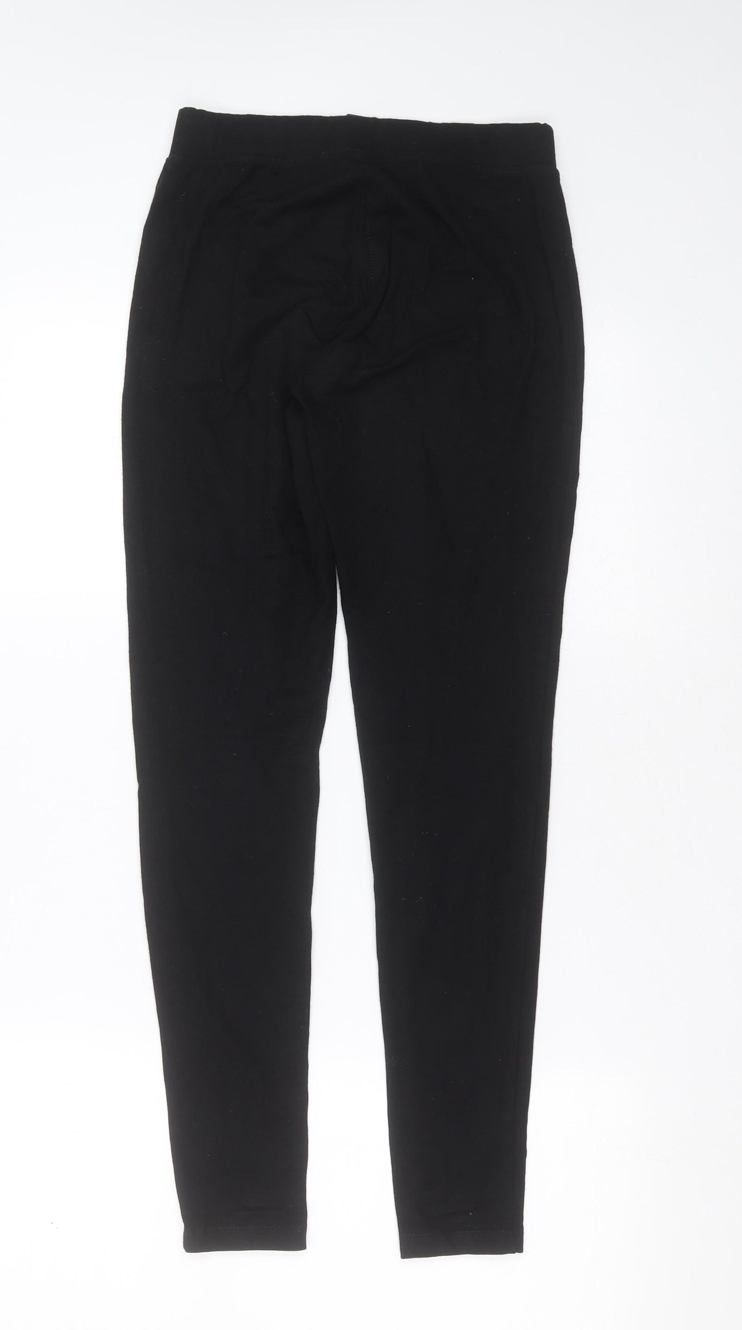 Gap Womens Black  Viscose Carrot Leggings Size S L29 in