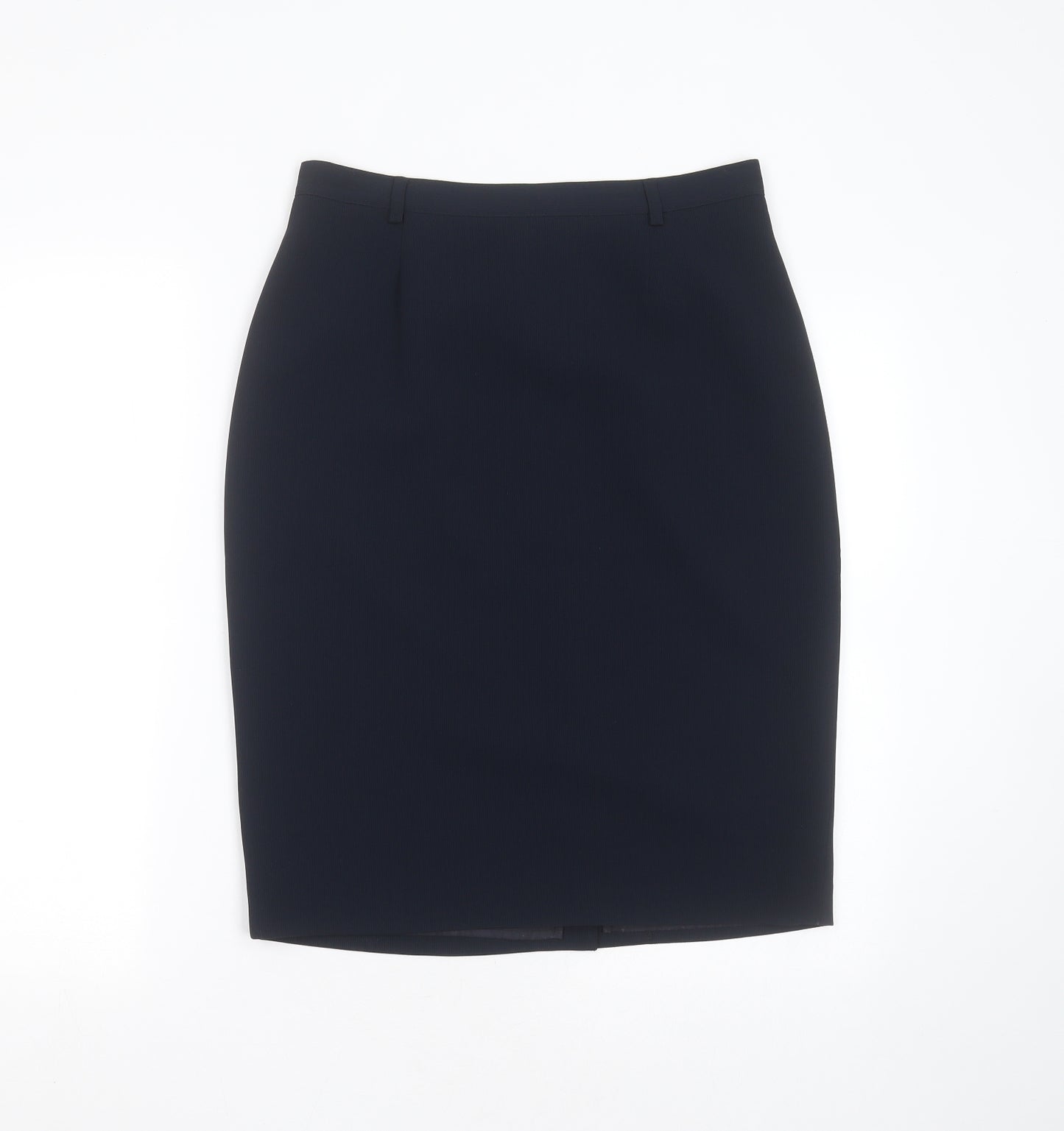 GERARD DAREL  Womens Blue Striped Polyester Straight & Pencil Skirt Size 16