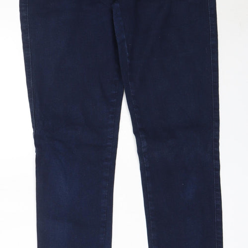TU Womens Blue  Cotton Jegging Jeans Size 12 L29.5 in Regular