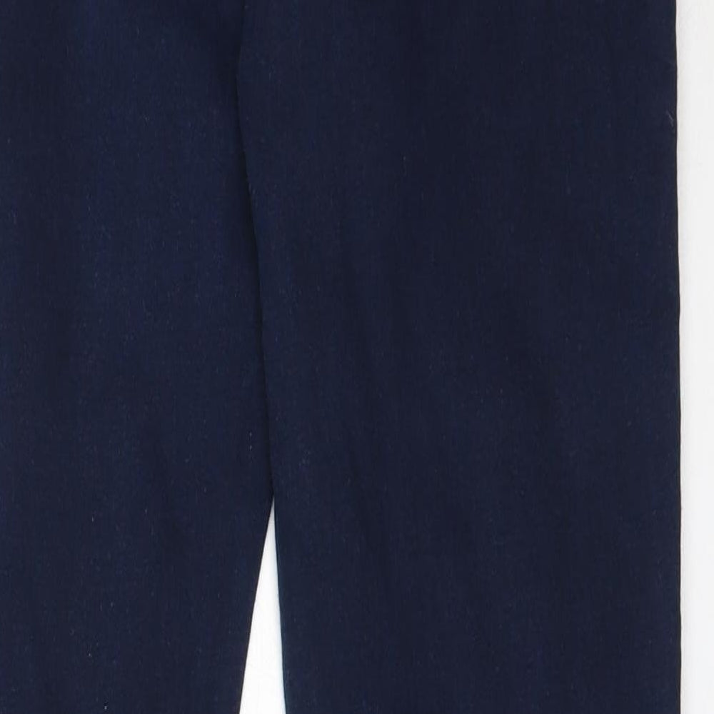TU Womens Blue  Cotton Jegging Jeans Size 12 L29.5 in Regular