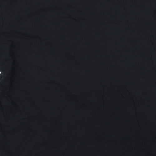 Columbia Mens Black  Cotton  T-Shirt Size L Round Neck