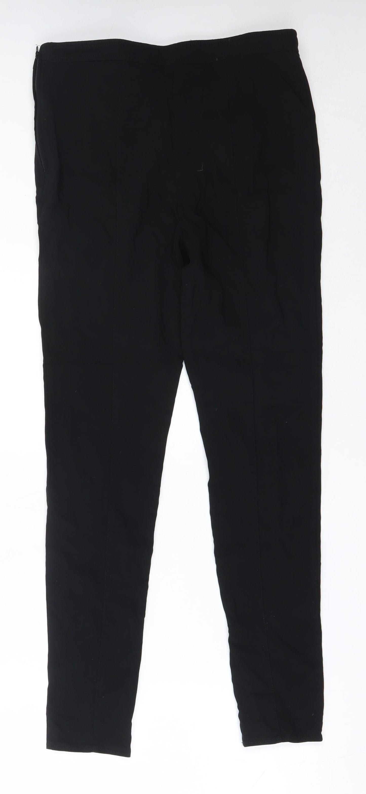 Atmosphere Womens Black  Viscose Capri Trousers Size 12 L27 in Regular