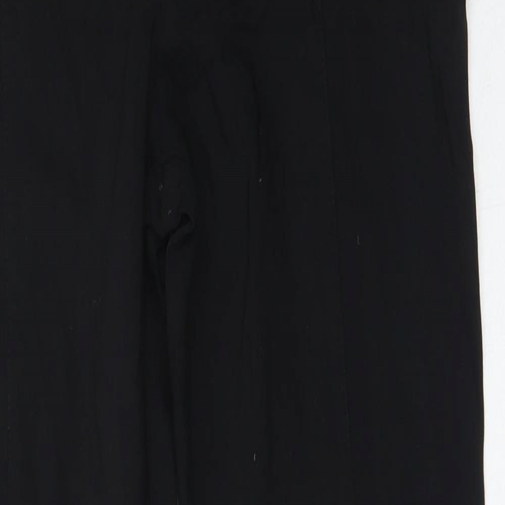Atmosphere Womens Black  Viscose Capri Trousers Size 12 L27 in Regular