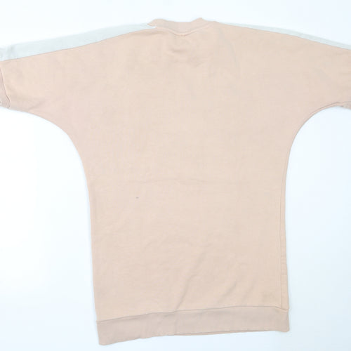 Hersey Womens Pink  Cotton Pullover Sweatshirt Size 10