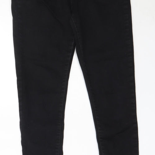 Very Womens Black  Cotton Skinny Jeans Size 27 in L25.5 in Regular