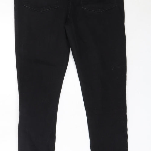 Very Womens Black  Cotton Skinny Jeans Size 27 in L25.5 in Regular