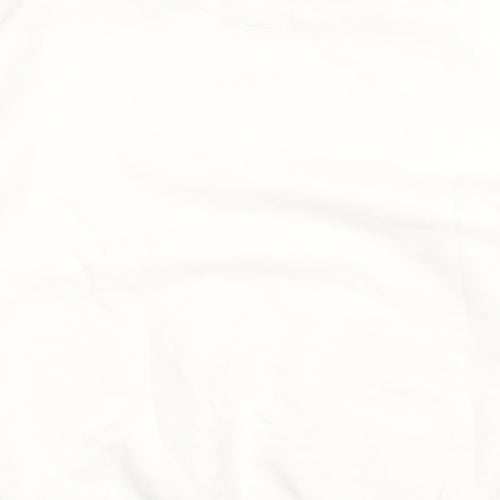 F&F Womens White  Cotton Pullover Sweatshirt Size 8  Pullover - merci