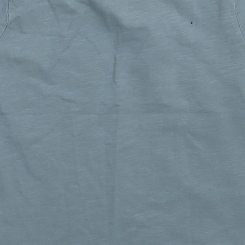 siansburys Girls Grey  Cotton Basic T-Shirt Size 4-5 Years Crew Neck Pullover