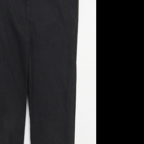 F&F Boys Grey  Polyester Capri Trousers Size 8-9 Years  Regular Hook & Eye - school Wear