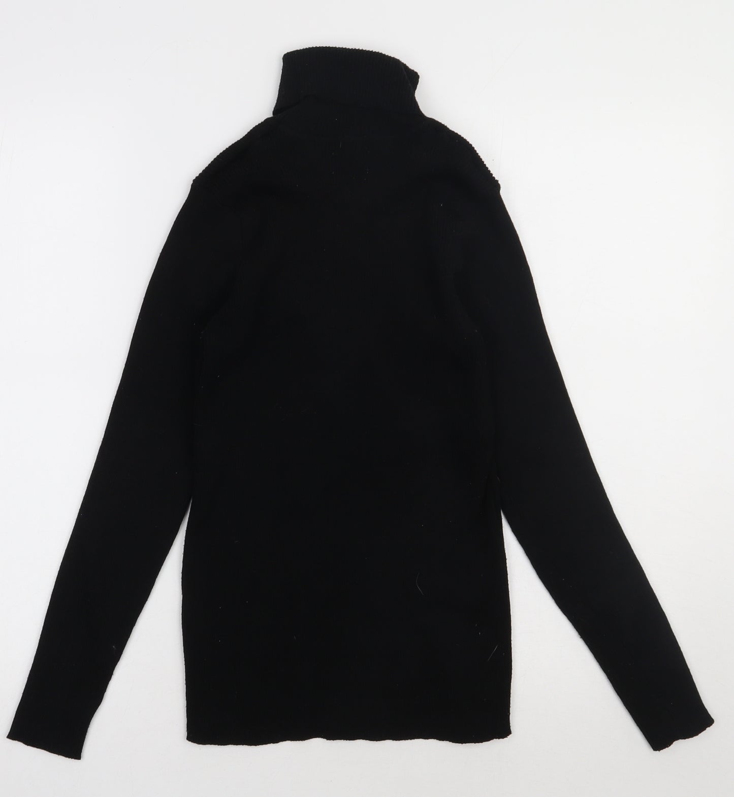 Matalan Womens Black  Viscose Pullover Sweatshirt Size 14  Pullover