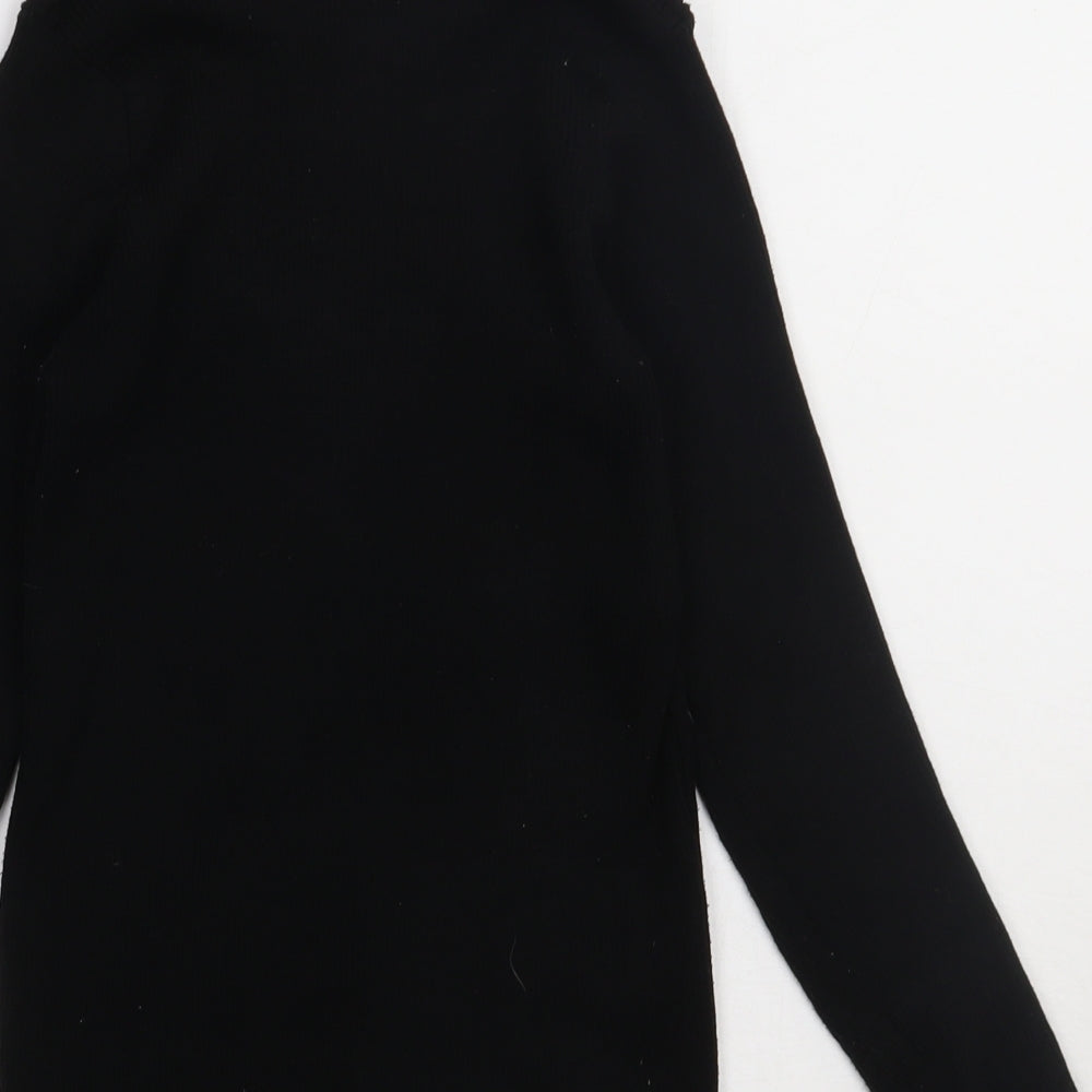 Matalan Womens Black  Viscose Pullover Sweatshirt Size 14  Pullover