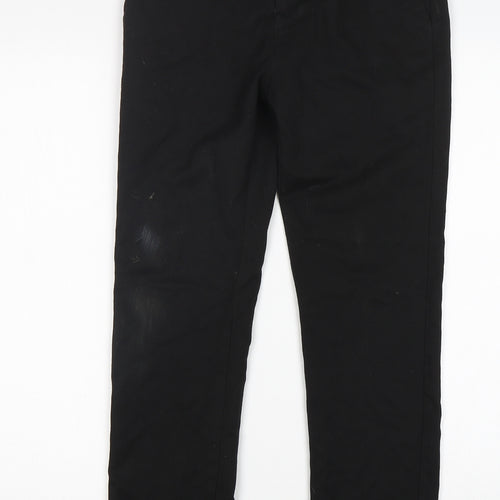 NEXT Boys Black  Polyester Dress Pants Trousers Size 12 Years  Regular