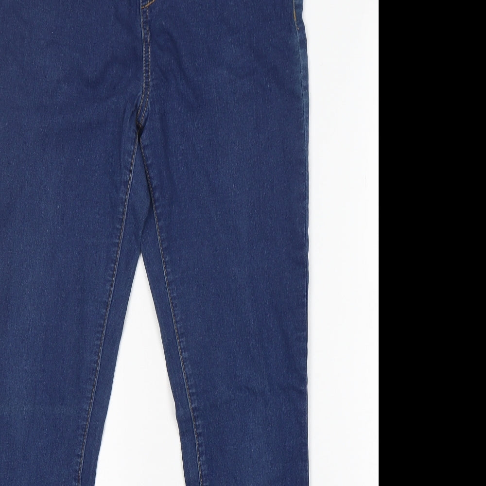 Primark Womens Blue  Cotton Jegging Jeans Size 16 L29 in Regular