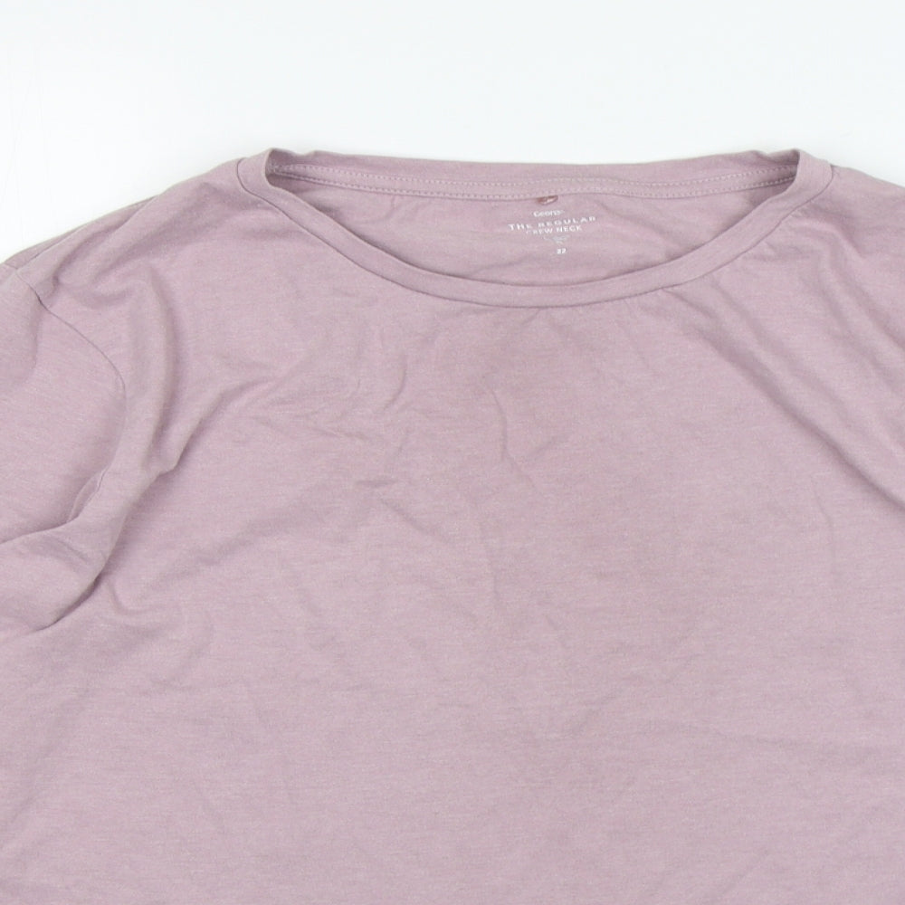 George Womens Pink  Cotton Basic T-Shirt Size 22 Round Neck
