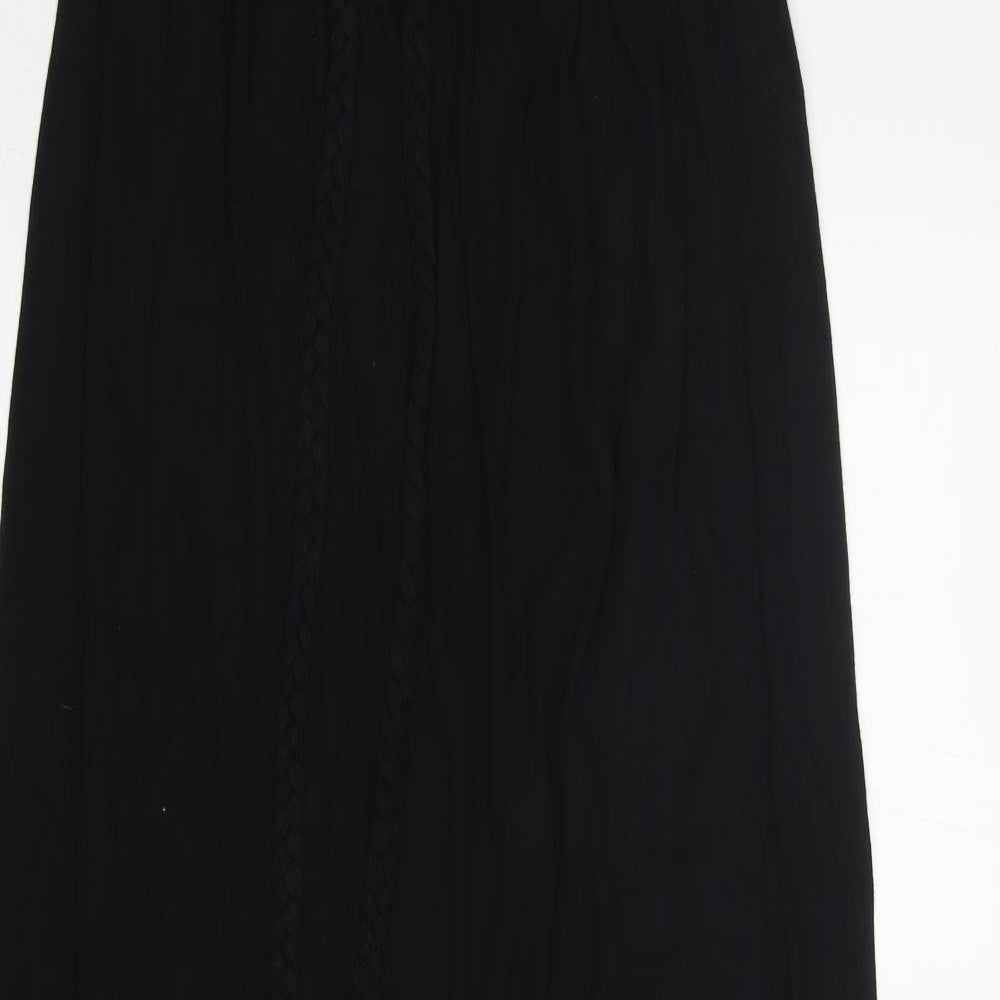 Atmosphere Womens Black  Cotton Maxi  Size 16  Off the Shoulder