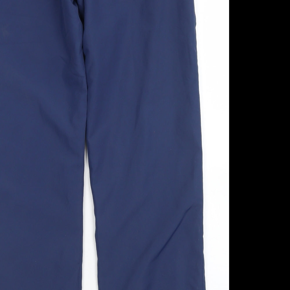 Gray Nicolls Boys Blue  Polyester Sweatpants Trousers Size 11-12 Years  Regular