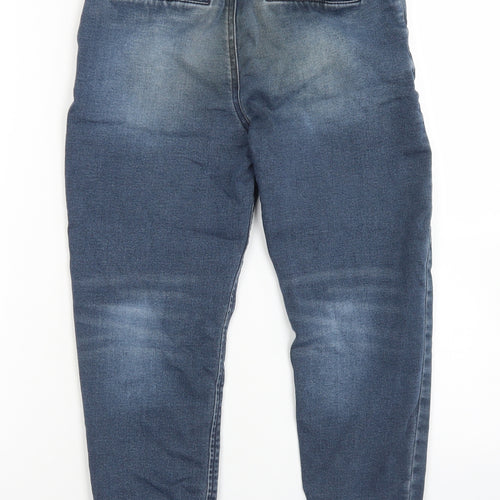 NEXT Boys Blue  Cotton Jegging Jeans Size 9 Months  Regular Drawstring