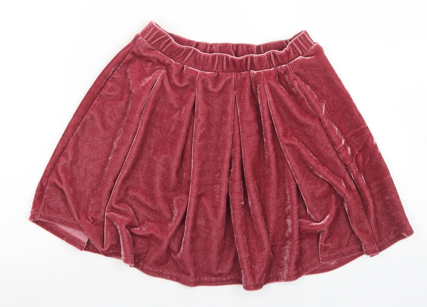 TU Girls Pink  Polyester Skater Skirt Size 10 Years  Regular