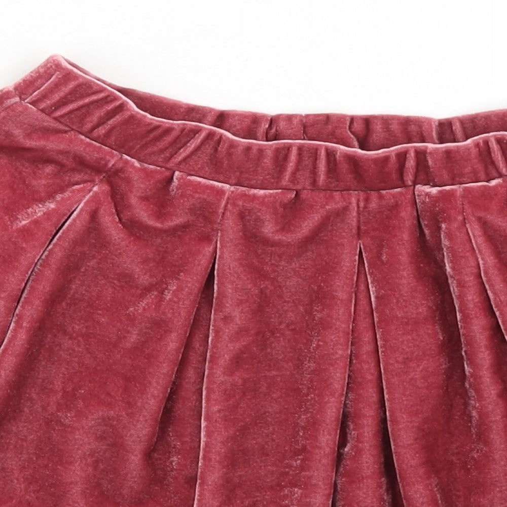 TU Girls Pink  Polyester Skater Skirt Size 10 Years  Regular