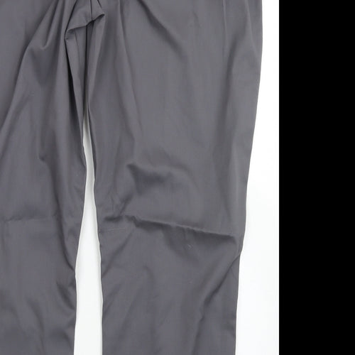 Alexandra Womens Grey  Polyester Dress Pants Trousers Size 22 L27 in Regular