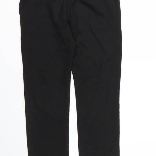 F&F Boys Black  Viscose Carpenter Trousers Size 11 Years L26 in Regular Zip