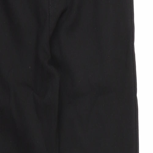 F&F Boys Black  Viscose Carpenter Trousers Size 11 Years L26 in Regular Zip