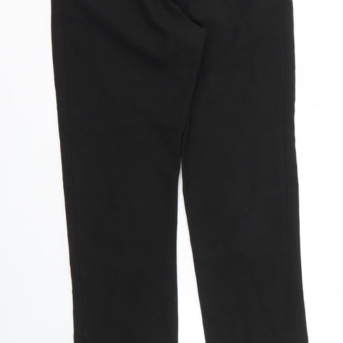 F&F Boys Black  Viscose Carpenter Trousers Size 11 Years L24 in Regular Zip