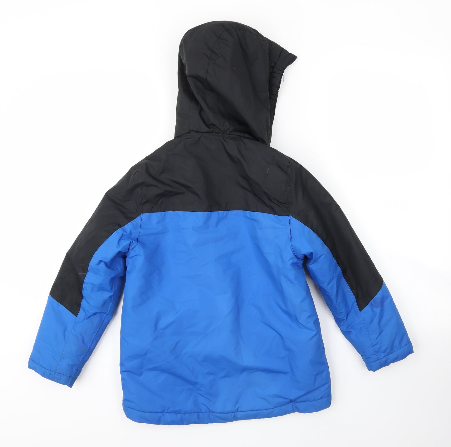 Crane Boys Blue   Windbreaker Coat Size 7 Years  Zip