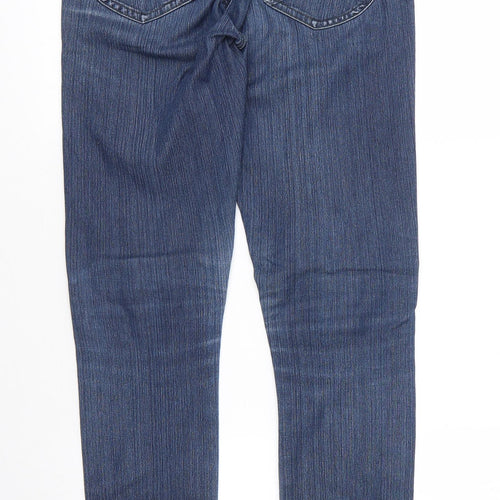 Bay Womens Blue  Cotton Skinny Jeans Size 8 L31 in Regular Zip