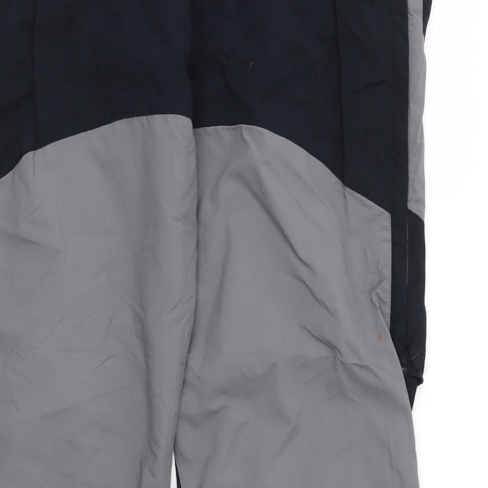Preworn Mens Grey  Nylon Sweatpants Trousers Size XL L30 in Regular Zip - `