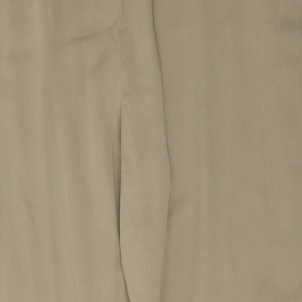 Windsmoor Womens Beige  Viscose Trousers  Size 16 L31 in Regular