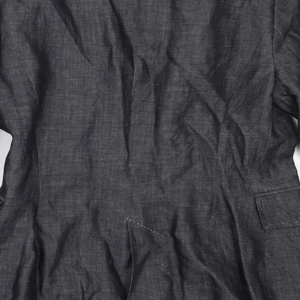 Zara Womens Grey   Jacket Blazer Size M