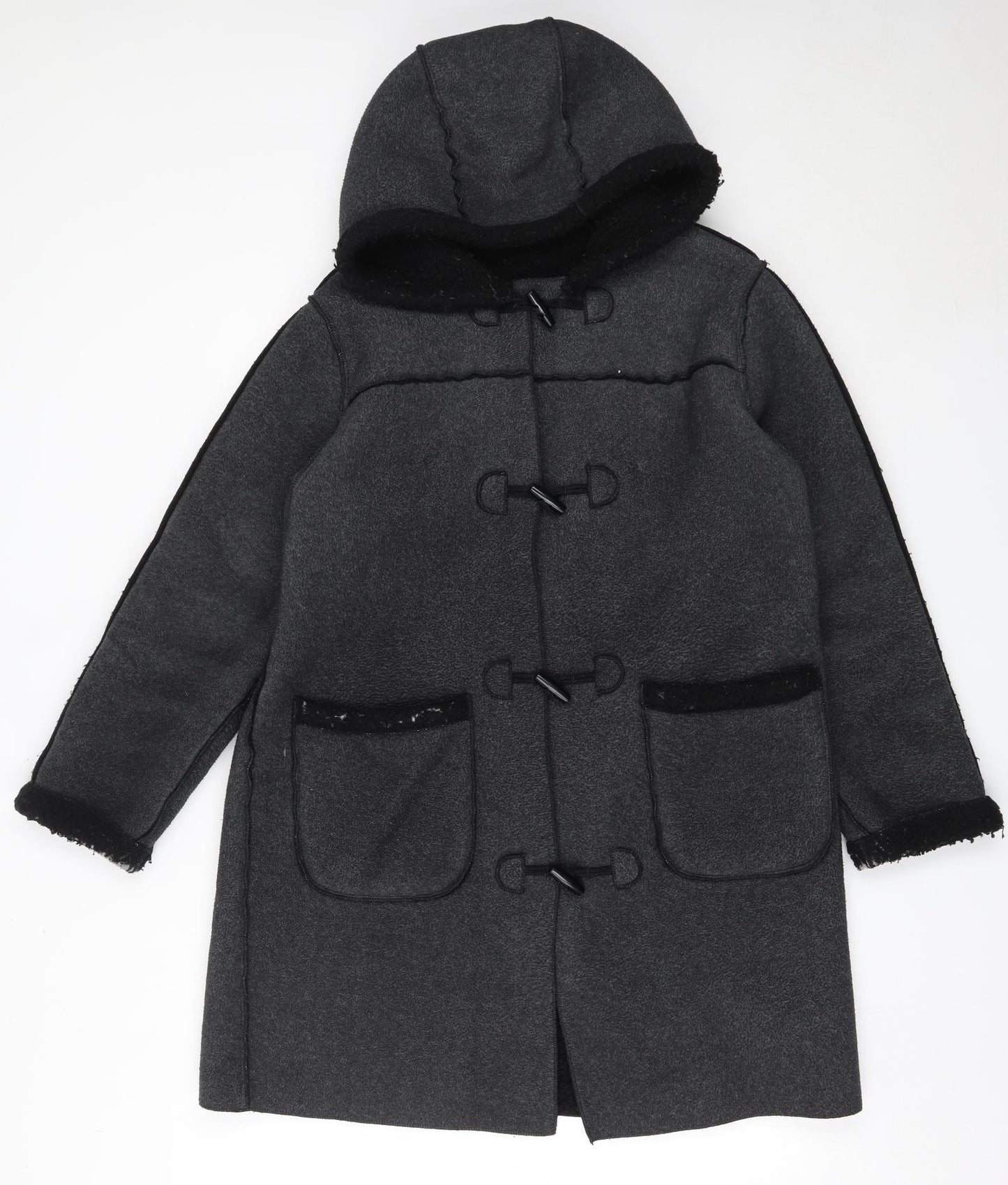 Marks and Spencer Womens Grey   Overcoat Coat Size 12