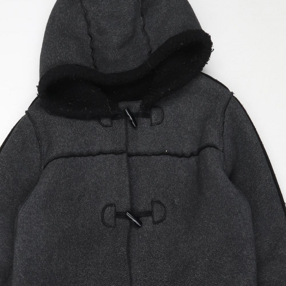 Marks and Spencer Womens Grey   Overcoat Coat Size 12