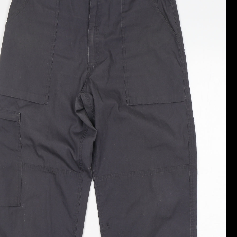 Regatta Mens Grey  Cotton Cargo Trousers Size 32 L30 in Regular