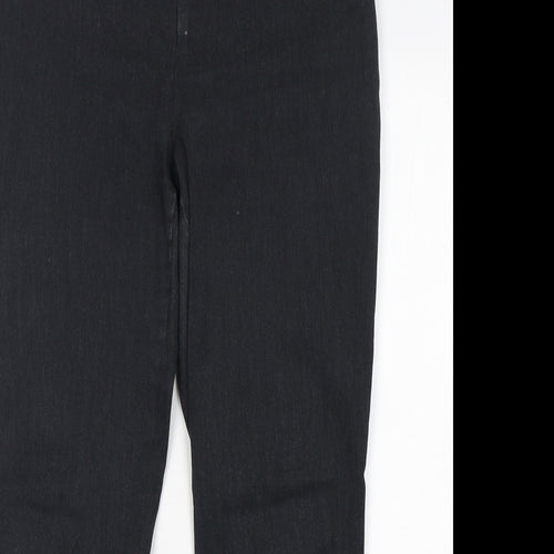 Gap Womens Grey  Cotton Trousers  Size 8 L27 in Slim