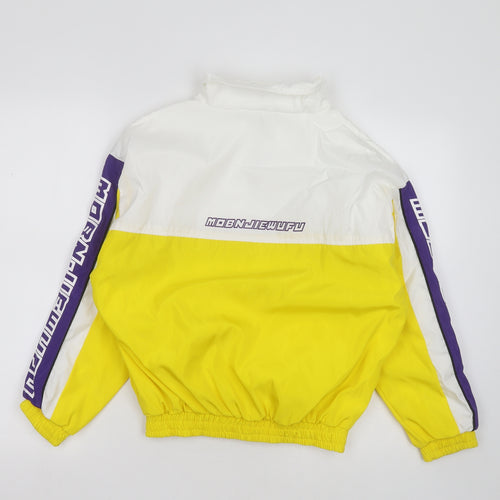 Preworn Boys Yellow   Jacket  Size 10 Years