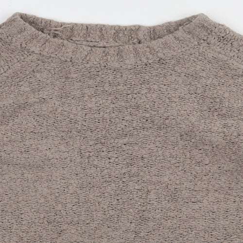 Primark Womens Brown  Acrylic Pullover Sweatshirt Size M  Pullover